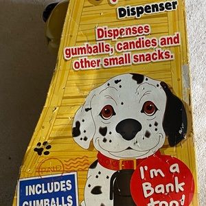 Puppy candy dispenser & coin bank